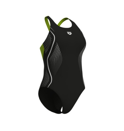 Купальник Arena Grid Swimsuit V Back Graphic