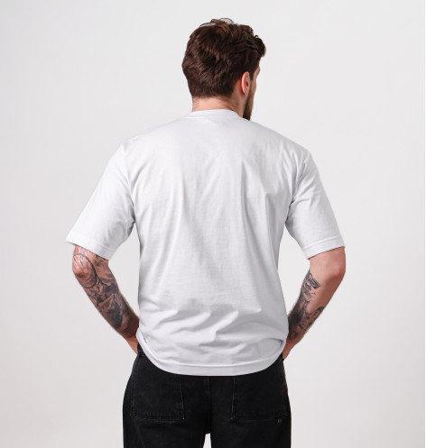 Футболка чоловіча yes, original Oversize White 100000-147 XXL