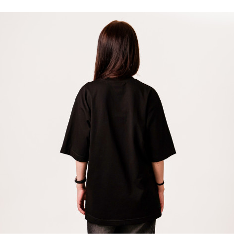 Футболка унісекс yes, original Oversize Black 100000-149 XXL