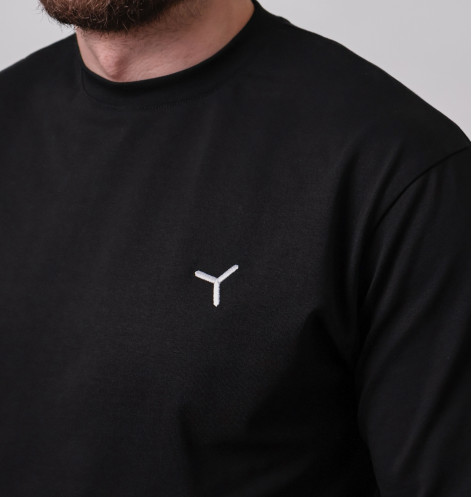 Футболка унісекс yes, original Oversize Black 100000-149 XXL