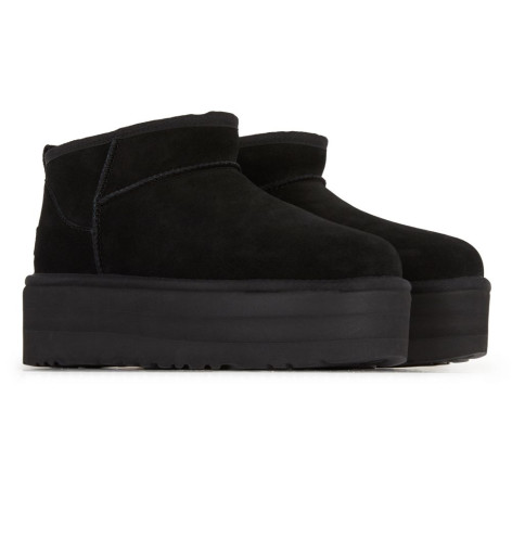 UGG Classic Ultra Mini Platform Boot Black
