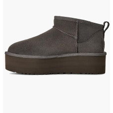 UGG Classic Ultra Mini Platform Boot Charcoal