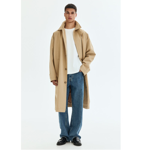 Футболка чоловіча H&M Relaxed Fit White 1309319011 L