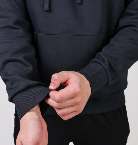 Худі чоловіче Under Armour Rival Logo Fleece Hoody Black 1379758-001 S