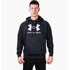 Худі чоловіче Under Armour Rival Logo Fleece Hoody Black 1379758-001 S