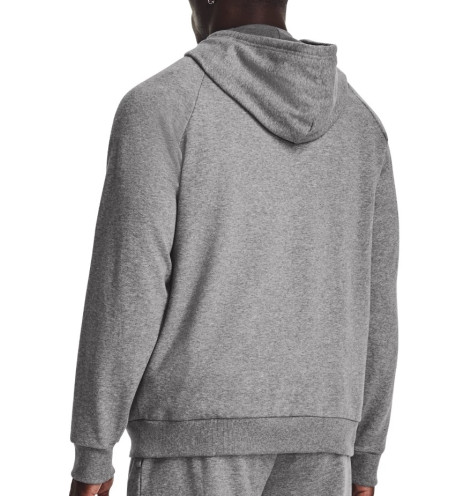 Худі чоловіче Under Armour Hooded Sweatshirt Ua Rival Fleece Logo Hd-Gry Grey 1379758-025 XXL