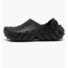 Тапочки унісекс CROCS Echo Clog Shoes Black 207937-001 46-47