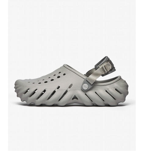 Тапочки чоловічі Crocs Echo Clog Grey 207937-1FT 37-38