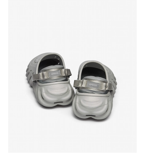 Тапочки чоловічі Crocs Echo Clog Grey 207937-1FT 37-38