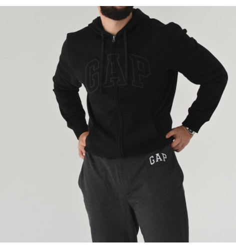 Штани чоловічі Gap Logo Fleece Pants Charcoal Gray 221236011 XXL