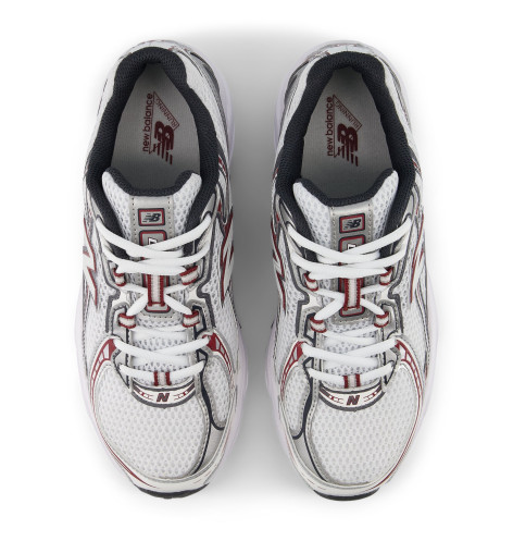 New Balance 740 White Mercury Red