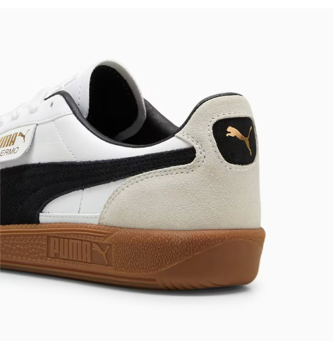 Puma Palermo Leather White Black Gum