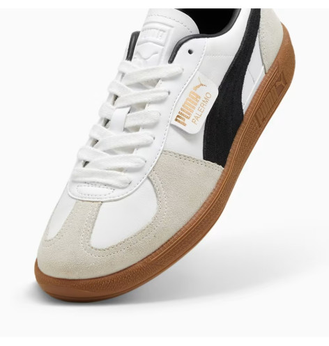 Puma Palermo Leather White Black Gum