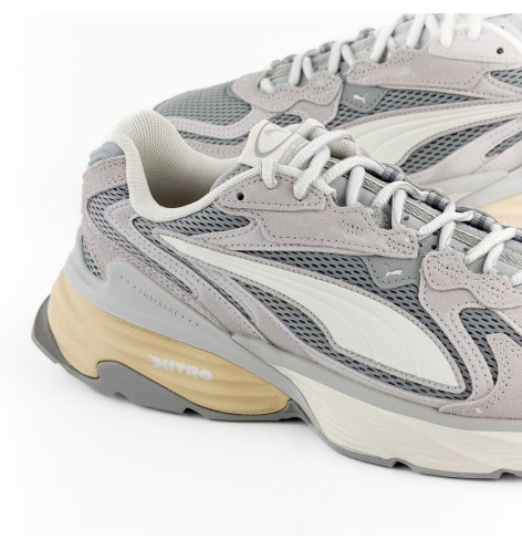 Puma Fade Nitro LS Suede Cool Light Gray