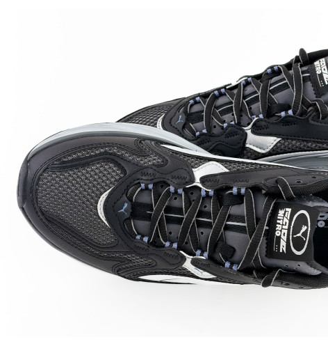 Puma Fade Nitro LS Black Cool Dark Gray