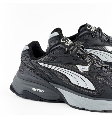 Puma Fade Nitro LS Black Cool Dark Gray