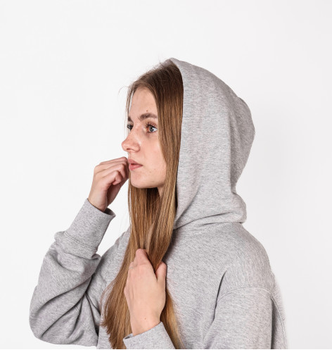 Худі унісекс Uniqlo Sweat Pullover Hoodie Grey 444967-05 M