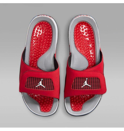 Тапочки чоловічі Air Jordan Hydro 4 Retro Red 532225-600 45