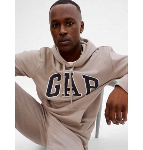 Худі чоловіче Gap Logo Hoodie Brown 546844471 XL