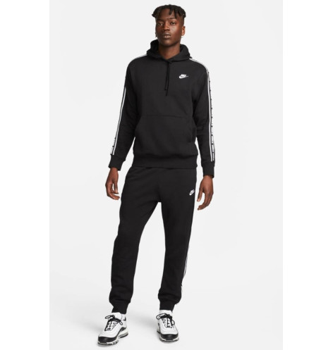 Спортивний костюм чоловічий Nike Club Fleece Graphics Hooded Track Suit Black FB7296-010 L