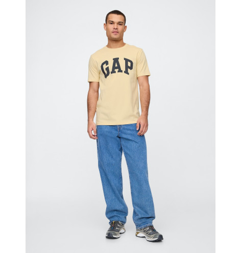 Футболка чоловіча Gap Everyday Soft Logo T-Shirt Beige 855769181 S