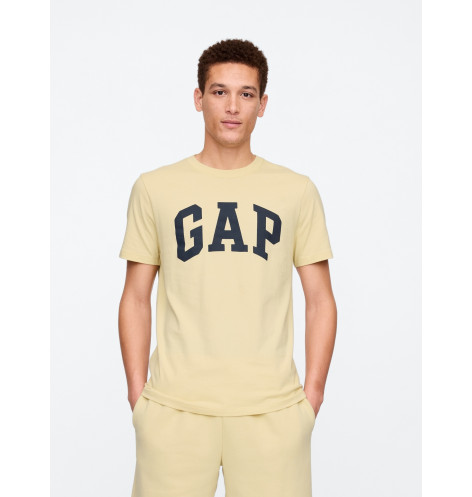 Футболка чоловіча Gap Everyday Soft Logo T-Shirt Beige 855769181 S