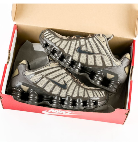 Nike Shox TL Khaki Ironstone Off Noir