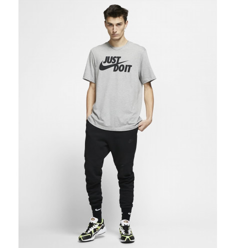 Футболка чоловіча Nike M Nsw Tee Just Do It Swoosh Grey AR5006-063 XXL