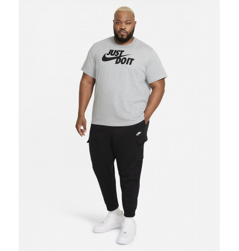 Футболка чоловіча Nike M Nsw Tee Just Do It Swoosh Grey AR5006-063 XXL