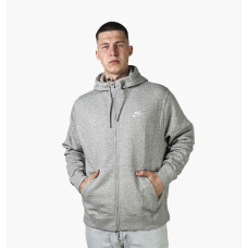 Толстовка чоловіча Nike Nsw Club Hoodie Fz Grey BV2645-063 XL