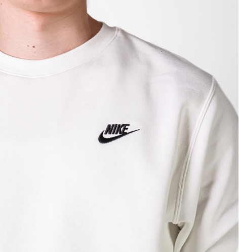 Світшот чоловічий Nike M NSW CLUB CRW BB White BV2662-100 XXL