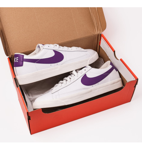 Кросівки чоловічі Nike Blazer Low Leather White CI6377-103 46