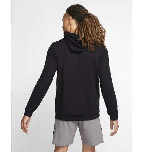 Толстовка чоловіча Nike Dri-Fit MenS Full-Zip Training Hoodie Black CJ4317-010 XL