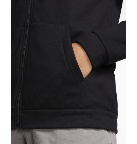 Толстовка чоловіча Nike Dri-Fit MenS Full-Zip Training Hoodie Black CJ4317-010 XL