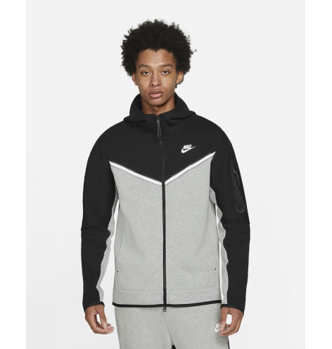 Толстовка чоловіча Nike Sportswear Hoodie Black/Grey CU4489-016 XXL