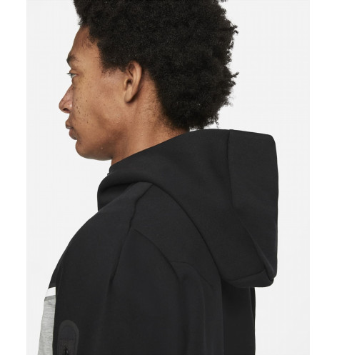 Толстовка чоловіча Nike Sportswear Hoodie Black/Grey CU4489-016 XXL