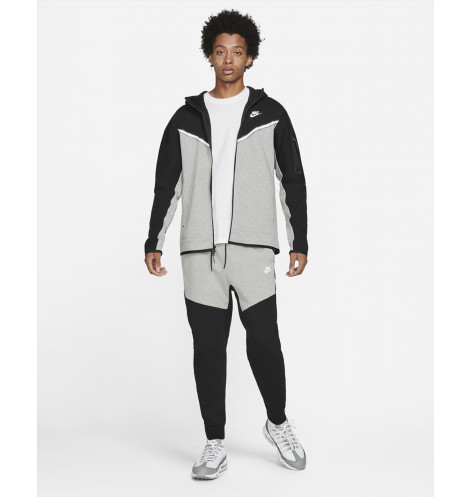 Толстовка чоловіча Nike Sportswear Hoodie Black/Grey CU4489-016 XXL
