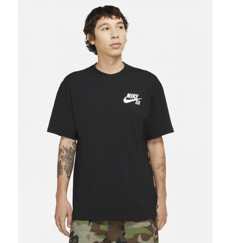 Футболка NIKE M NK SB TEE LOGO BLACK