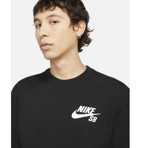 Футболка NIKE M NK SB TEE LOGO BLACK