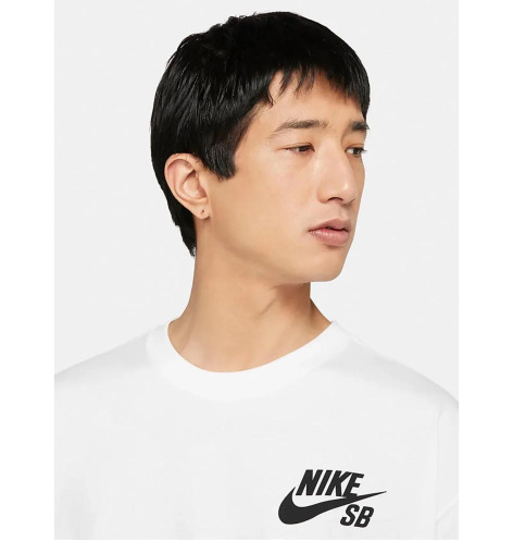 Футболка NIKE M NK SB TEE LOGO WHITE