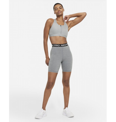 W NK DF SWSH ZIP FRONT BRA