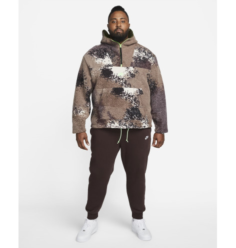 Nike Ess 1/2 Zip Sherpa Hooide