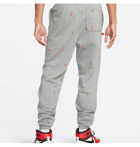 M J ESS STMT AOP FLC PANT