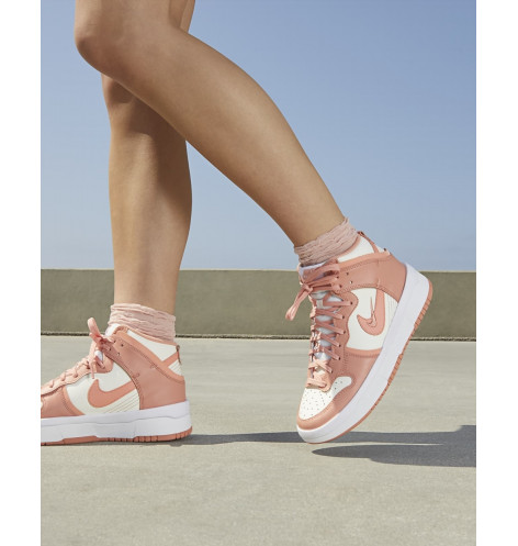 Nike Dunk High Up Sail Light Madder Root