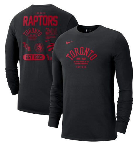 Лонгслів чоловічий Nike Nba Toronto Raptors Courtside Element Black DJ6556-010 XL
