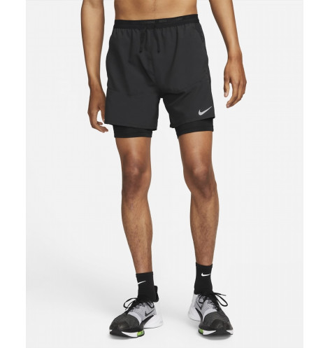 M NK DF STRIDE 5IN SHRT HYBRID