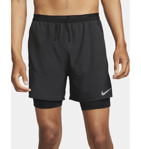M NK DF STRIDE 5IN SHRT HYBRID