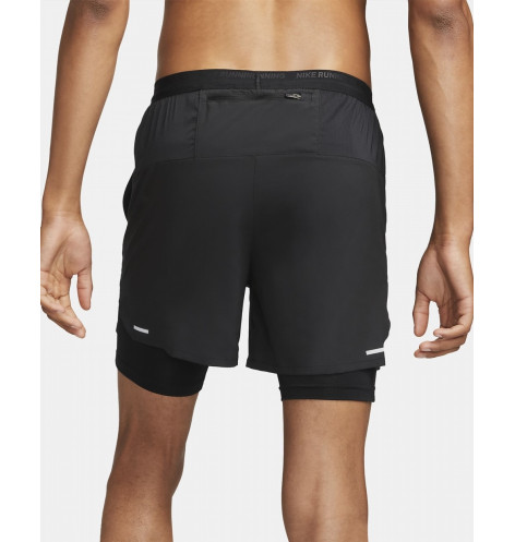M NK DF STRIDE 5IN SHRT HYBRID