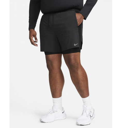 M NK DF STRIDE 5IN SHRT HYBRID