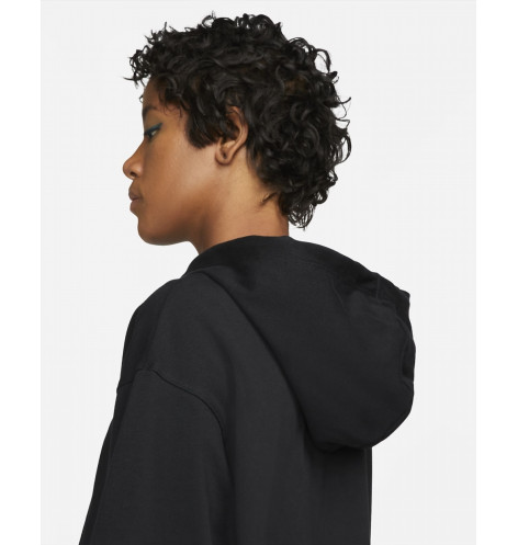 Толстовка Nike W Nsw Jrsy Os Fz Hoodie Black